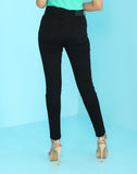 Focus low waist comfort Strechable women black Jeans
