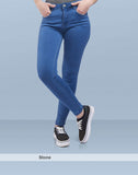 Focus high rise Skinny women stone blue Jeans