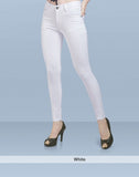 Focus high rise Skinny women white Jeans