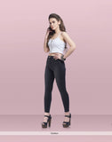 Focus high waist Skinny Jeans with 5-Pocket Styling
