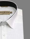 White Colour Plain Pure Cotton Shirt
